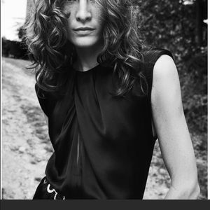 NWT ZARA long satin effect jumpsuit